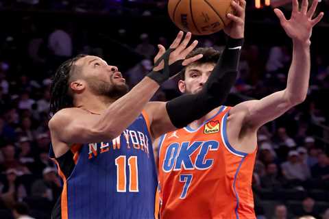 Knicks lose heartbreaker to Thunder in final seconds in missed chance to move up standings