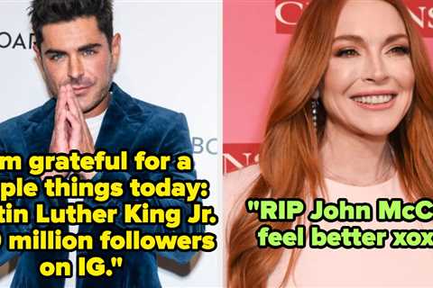 21 Times Celebs Posted Things On Social Media That They Realllllyyyy Did Not Think Through