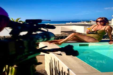 A Place in the Sun Star Jasmine Harman Stuns Fans with Poolside Photoshoot in Lanzarote