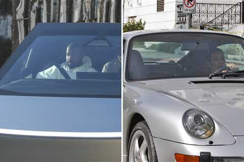 Kanye West & Bianca Censori Drive Around L.A. Hours After Alleged Battery