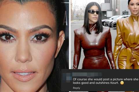 Kourtney Kardashian Barker Responded After Kim Kardashian Was Accused Of Posting A Shady Pic Of..