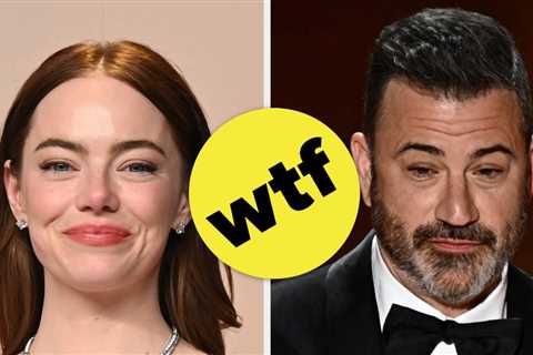 Emma Stone Responded To Theories She Called Jimmy Kimmel A Prick At The 2024 Oscars