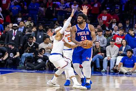 76ers’ Joel Embiid battling mild case of Bell’s palsy in health scare