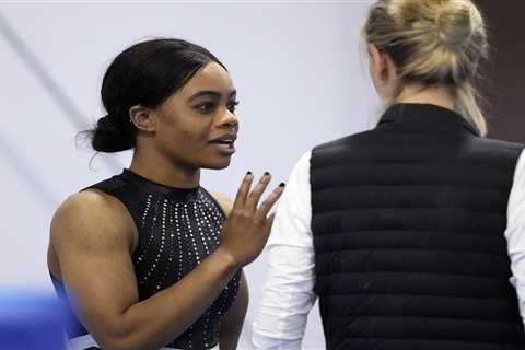 Olympic champion Gabby Douglas competes for the first time in 8 years at the American Classic
