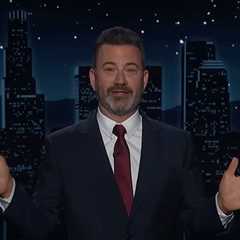 Jimmy Kimmel Calls Travis Kelce Taylor Swift's 'Broke BF' After NFL Contract