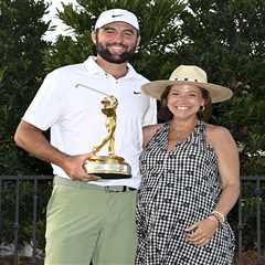 Scottie Scheffler reveals first look at newborn son with wife Meredith before PGA Championship