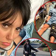 Nina Dobrev Recovering After E-Bike Crash, Posts Photo in Hospital