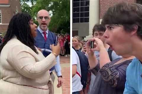 Black Protester Called 'Lizzo' By White Guys, Receives Monkey Taunts