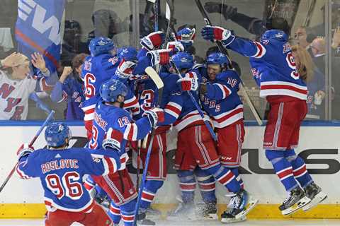 Rangers’ first real taste of 2024 playoff adversity ends with a win