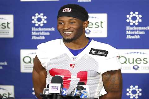 Rookie Tyler Nubin could earn a starting role in his first year with the Giants