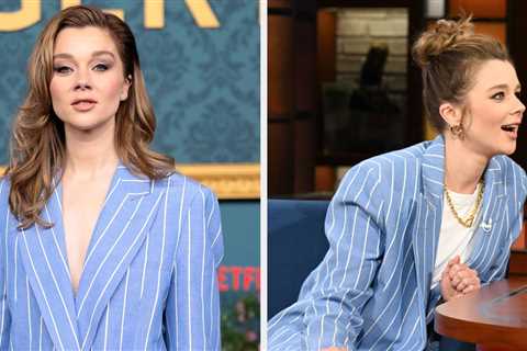 Here's Why Bridgerton Star Claudia Jessie Wore The Same Suit Twice While Promoting Season 3