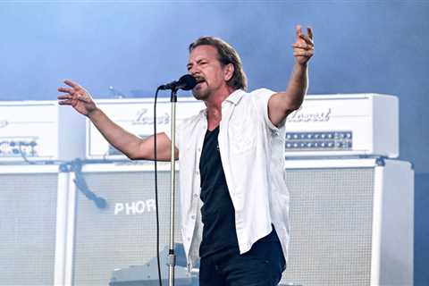 Eddie Vedder Slams Harrison Butker During Pearl Jam Concert: Watch