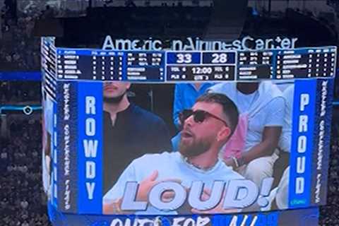 Travis Kelce Booed at Dallas Mavericks Western Conference Finals