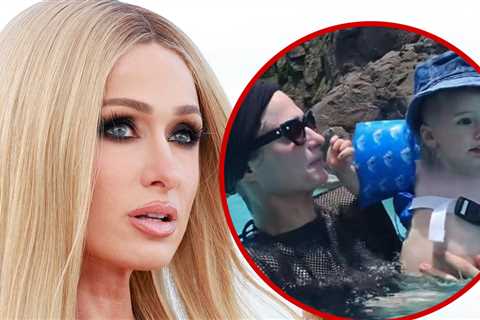 Paris Hilton Puts Son's Life Jacket on Backward, Social Media Concerned