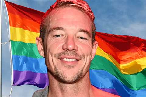 Diplo Posts Naked Photo For Pride Month, Rainbow Coming Out of Butt