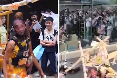 Kobe Bryant Helicopter Crash Costume At Chinese Comic Con Sparks Outrage