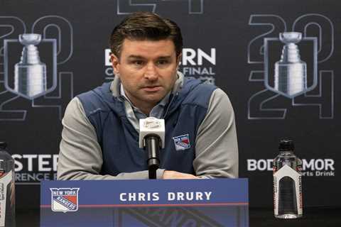 Chris Drury has more to address than just tightening up Rangers core