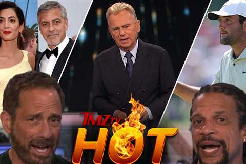 TMZ TV Hot Takes: George Clooney White House Beef, Vanna White, Scottie Scheffler