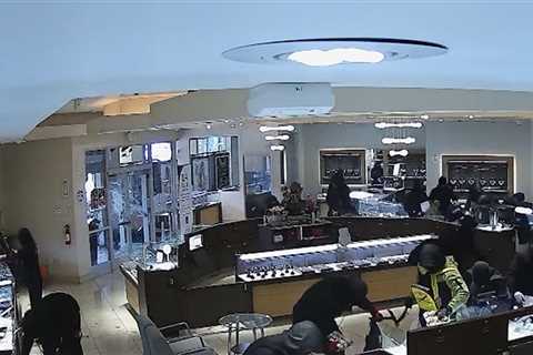 Bay Area Jewelry Store Ransacked By Gang of 20 in Broad Daylight, Wild Video