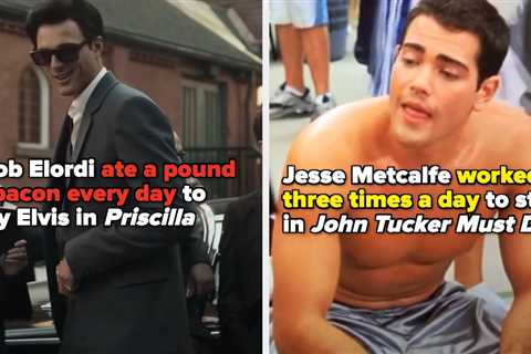 20 Male Movie Stars Who Opened Up About Realllllly Unhealthy Diet And Exercise Habits To Play A Role