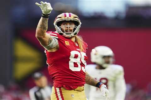 George Kittle reveals shocking 30-pound weight loss while recovering from injuries