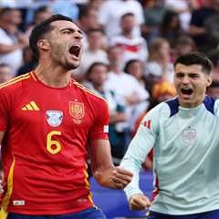 Mikel Merino pays homage to dad’s 1991 celebration after 2024 Euro win