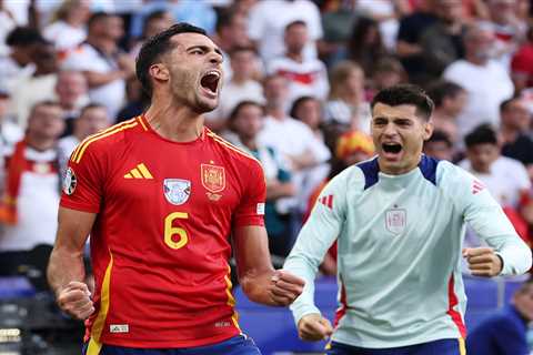 Mikel Merino pays homage to dad’s 1991 celebration after 2024 Euro win