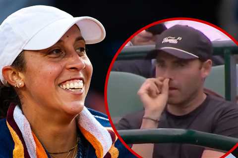 Tennis Star Madison Keys' Fiancé Caught Picking Nose at Wimbledon