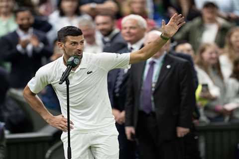 Novak Djokovic goes off on ‘disrespect’ from Wimbledon fans in bizarre rant: ‘You guys can’t touch..