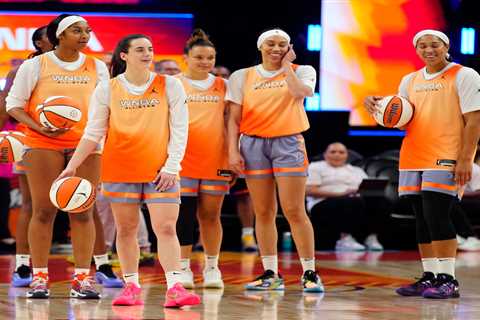 Angel Reese hints she’ll ‘get along’ with Caitlin Clark at WNBA All-Star Game — for one day