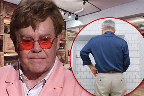 Elton John Allegedly Pissing In a Bottle at Shoe Store Inspires Copycats