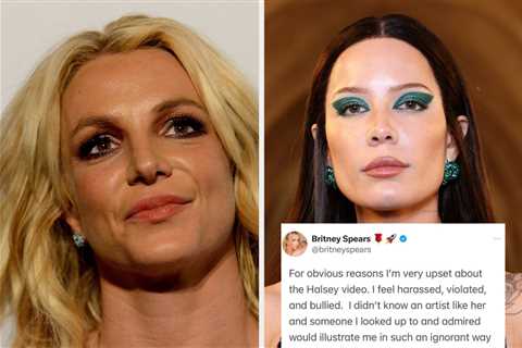 Britney Spears's X Account Posted, Then Deleted A Statement Criticizing Halsey's Lucky Music Video