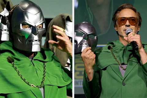 Robert Downey Jr. Just Confirmed His Return To The MCU As Doctor Doom: New Mask, Same Task