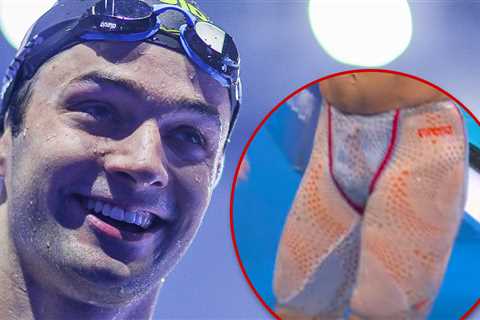 Dutch Swimmer Arno Kamminga Goes Viral for Revealing Trunks at Olympics