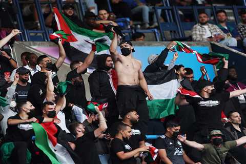 Antisemitic protesters chant ‘Heil Hitler’ during Israel soccer match during Paris Olympics