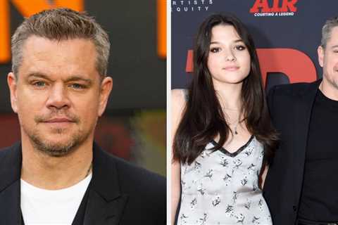 “It Just Feels Like I Was Holding Her Yesterday”: Matt Damon Detailed The “Surreal” Feeling Of His..