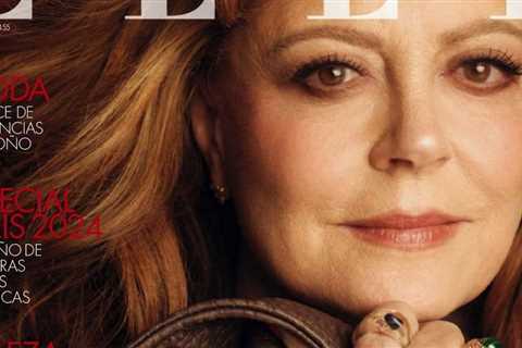 Susan Sarandon ELLE Spain August 2024