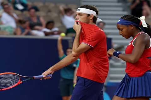 Coco Gauff’s 2024 Olympics are over after mixed doubles loss with Taylor Fritz