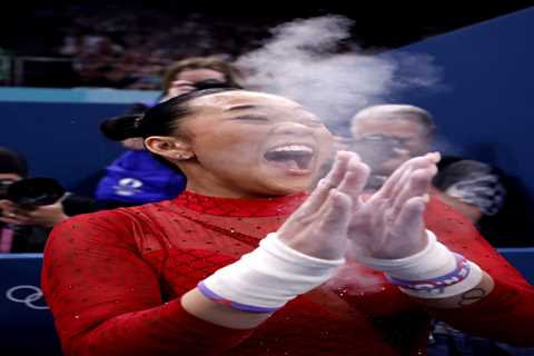 Suni Lee takes bronze in uneven bars for third medal of 2024 Olympics