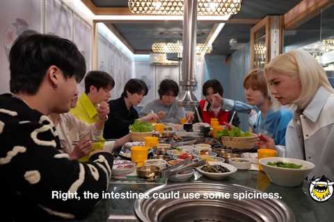 Stray Kids Try Not to Get Lost in the Sauce While Eating Intensely Spicy Korean BBQ: Watch