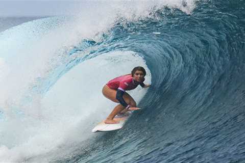 Caroline Marks wins Olympic gold for US in surfing competition that included viral pics, whale..