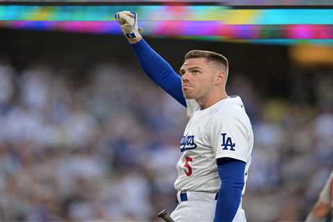 Freddie Freeman makes emotional Dodgers return to standing ovation after son’s health scare