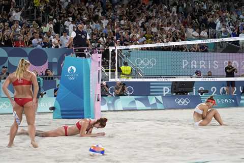 US women eliminated by Switzerland in Olympic beach volleyball shocker