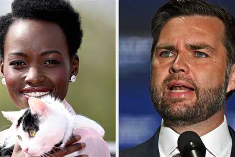 Lupita Nyong'o Took A Swipe At J.D. Vance After His Childless Cat Lady Comments, And It's Iconic