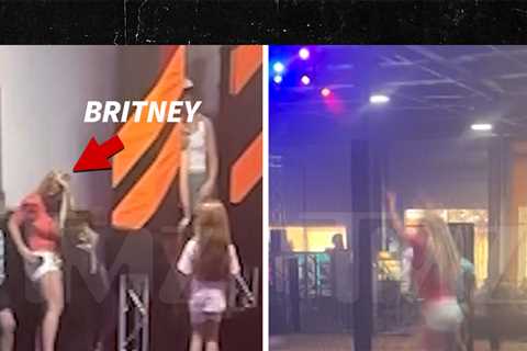 Britney Spears Goes Trampolining with Boyfriend Paul Soliz's Kids