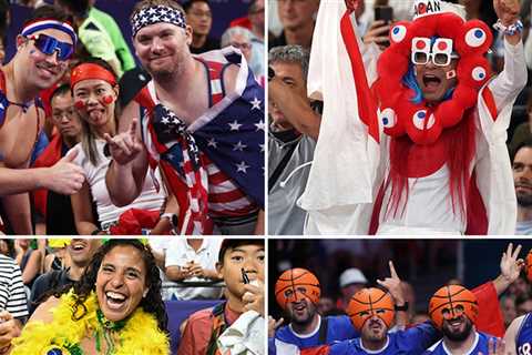 Olympic Fans Go Nuts At Paris '24 Olympics