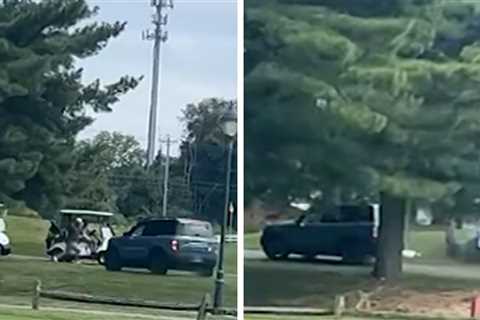 Ford Bronco Strikes Golfer On Course In Alleged Hit & Run, Insane Video