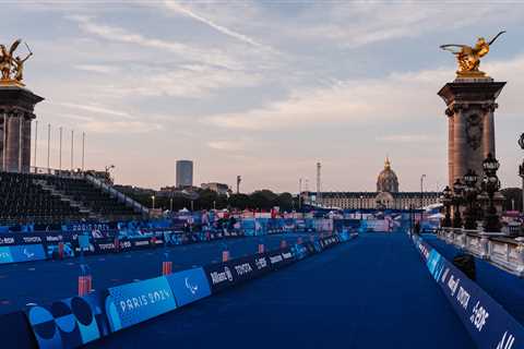 Paralympic triathlon events are postponed because of poor water quality in Seine River