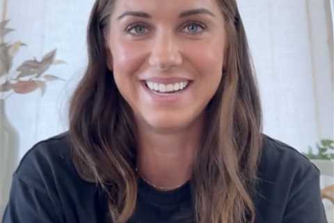 Alex Morgan announces soccer retirement and pregnancy in emotional video