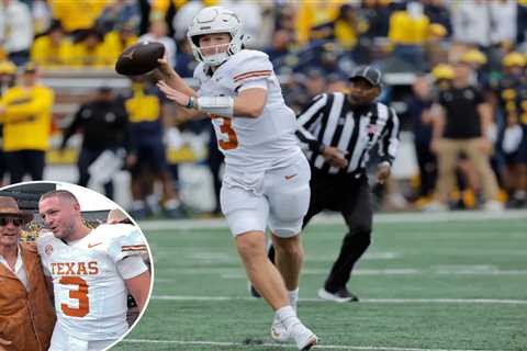 Quinn Ewers throws three touchdowns as No. 3 Texas dominates No. 10 Michigan